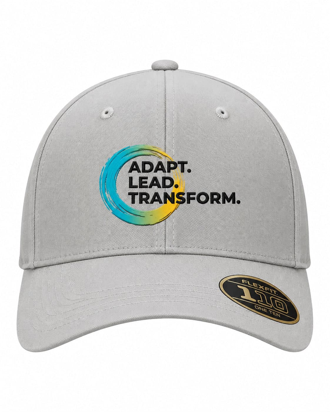 Grey cap: Adapt. Lead. Transform.
